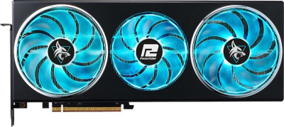 Видеокарта PowerColor Hellhound Radeon RX 7700 XT 12GB GDDR6 RX 7700 XT 12G-L/OC 