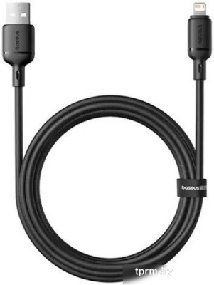 Baseus Silky Series Fast Charging Cable USB Type-A - Lightning (2 м, черный) 
