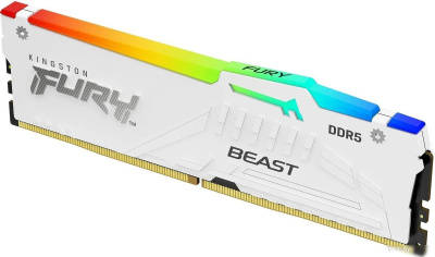 Оперативная память Kingston FURY Beast RGB 16ГБ DDR5 5600 МГц KF556C40BWA-16 