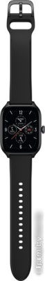 Умные часы Amazfit GTS 4 (черный, с черным ремешком из фторэластомера) 