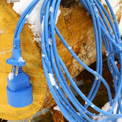 Сетевой фильтр Power Cube 10 м (синий/черный) [PC-E1-F-10-R] 