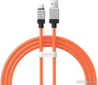 Кабель Baseus CoolPlay Series USB Type-A - USB Type-C (1 м, оранжевый) 