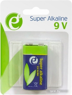 Батарейки EnerGenie Super Alkaline 9V EG-BA-6LR61-01 