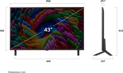 Телевизор LG Nanocell AI NANO90 43NANO90A6B 