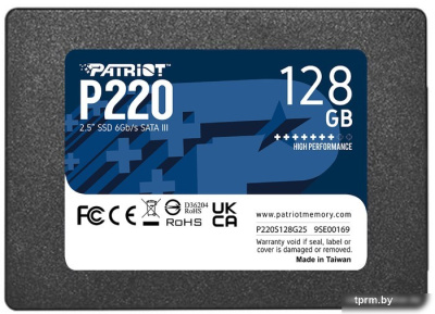 SSD Patriot P220 128GB P220S128G25 