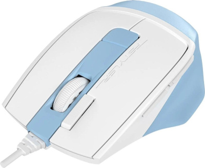Мышь A4Tech Fstyler FM45S Air (голубой/белый) 