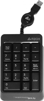 Цифровой блок A4Tech Fstyler FK13 (серый) 