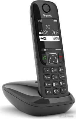 Радиотелефон Gigaset AS690 (черный) 