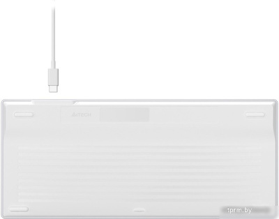 Клавиатура A4Tech Fstyler FX61 (серебристый/белый) 