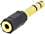 Адаптер Cablexpert A-6.35M-3.5F 
