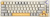 Клавиатура Cyberlynx ZA68 Beige Gray Yellow (TNT Yellow) 