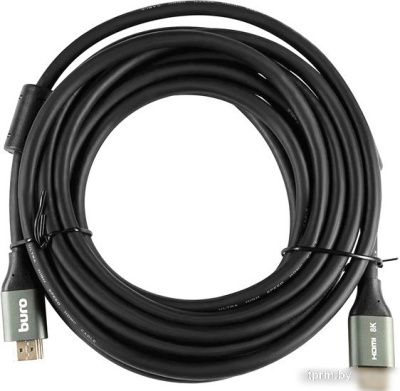 Кабель Buro BHP-HDMI-2.1-5G HDMI - HDMI (5 м, черный) 