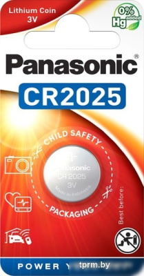 Батарейки Panasonic CR2025 CR-2025EL/1B 