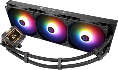 Система жидкостного охлаждения для процессора Thermalright Frozen Warframe 420 ARGB (черный) 