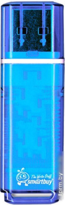 USB Flash Smart Buy Glossy Blue 64GB (SB64GBGS-B) 