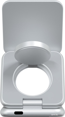 Беспроводное зарядное Magssory Fold Pro 3 в 1 WCH063 (серебристый) 