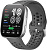Умные часы Amazfit Bip 6 (серебристый, с серым силиконовым ремешком) 