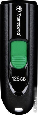 Transcend JetFlash 790C 128GB (черный/зеленый) 