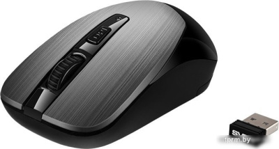 Мышь SVEN RX-380W (серый металлик) 