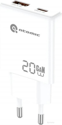 Atomic Blade G203 GAN 20W Lightning (белый) 