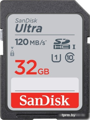 Карта памяти SanDisk Ultra SDHC SDSDUN4-032G-GN6IN 32GB 