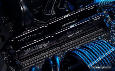 Оперативная память Kingston FURY Beast 32ГБ DDR5 6000 МГц KF560C30BB-32 
