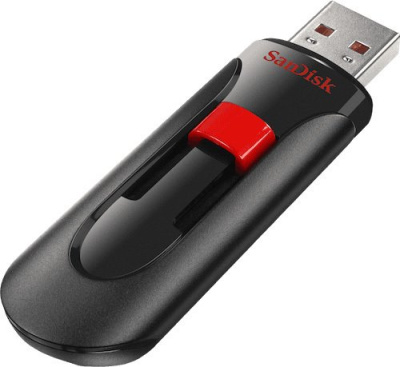 USB Flash SanDisk Cruzer Glide 32GB Black [SDCZ600-032G-G35] 