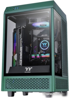 Корпус Thermaltake The Tower 100 Mini Racing Green CA-1R3-00SCWN-00 