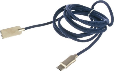 Кабель Cablexpert USB Type-A - USB Type-C CC-P-USBC02Bl-1M (1 м, синий) 