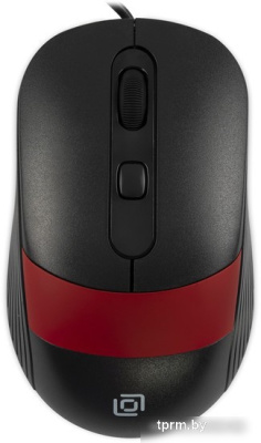 Мышь Oklick 310M (черный/красный) 