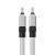 Кабель Baseus CoolPlay Series Fast Charging Cable 100W USB Type-C - USB Type-C (2 м, белый) 