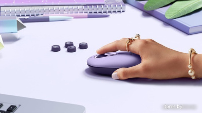 Logitech Pop Mouse (сиреневый) 