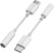 Адаптер Breaking 24561 USB Type-C - 3.5 Jack (белый) 