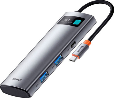 USB-хаб Baseus Metal Gleam Series 7-in-1 Type-C WKWG020113 