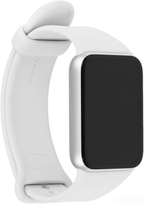 Фитнес-браслет Xiaomi Smart Band 10 Pro M2552B1 (серебристый, со светло-серым силиконовым ремешком, международная версия) 
