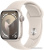 Умные часы Apple Watch Series 9 41 мм (алюминиевый корпус, звездный свет/звездный свет, спортивный силиконовый ремешок S/M) 