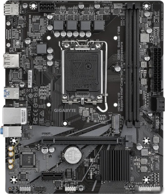 Материнская плата Gigabyte H610M K V2 (rev. 1.0) 