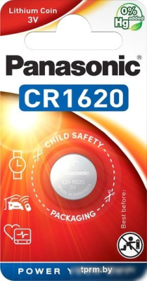 Батарейки Panasonic CR1620 CR-1620EL/1B 