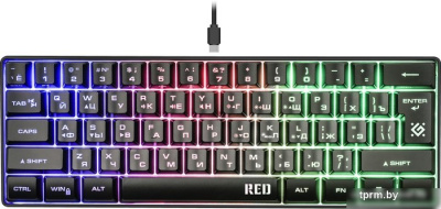 Клавиатура Defender Red GK-116 
