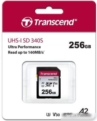 Карта памяти Transcend SDXC 340S 256GB TS256GSDC340S 