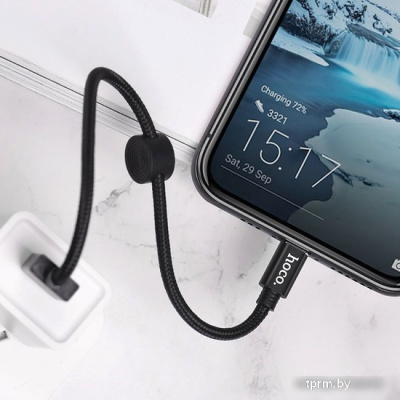 Кабель Hoco X35 USB Type-A - USB Type-C (0.25 м, черный) 