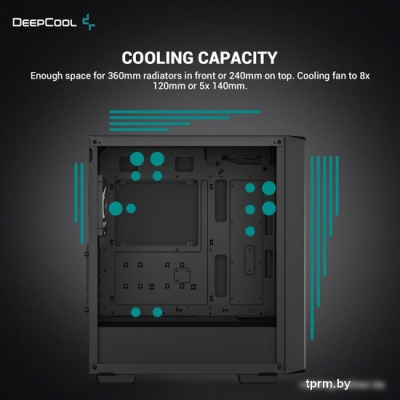 Корпус DeepCool CC560 V2 ARGB R-CC560-BKTAA4-G-2 