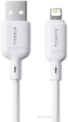 Baseus Silky Series Fast Charging Cable USB Type-A - Lightning (2 м, белый) 
