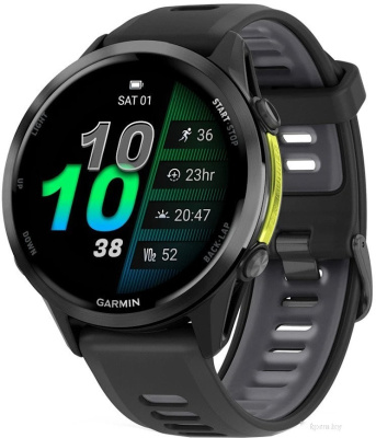 Garmin Forerunner 970 47 мм (темно-серый/серый) 