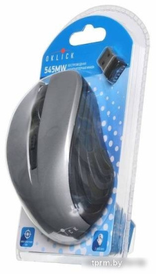 Мышь Oklick 545MW (черный/серый) [368629] 