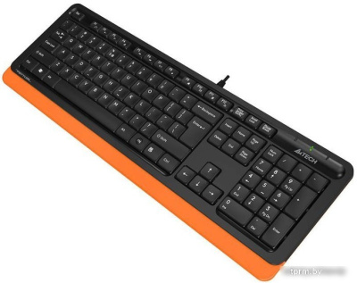 Клавиатура A4Tech Fstyler FK10 (черный/оранжевый) 
