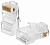 Коннектор Юпитер RJ-45 8P8C CAT 5e JP7306 (100 шт) 