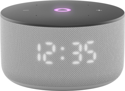 Умная колонка Яндекс Станция Мини 3 с часами (серый) 
