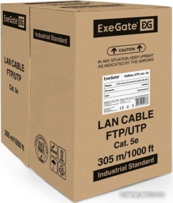 Кабель ExeGate UTP4-C5e-CCA-S24-IN-LSZH-OR-305 UTP 