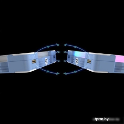 Набор вентиляторов Thermaltake Swafan EX14 ARGB Hydrangea Blue TT Premium Edition 3-Fan Pack CL-F184-PL14BU-A 